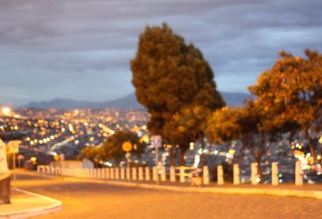 Ecuador at night beautiful lights