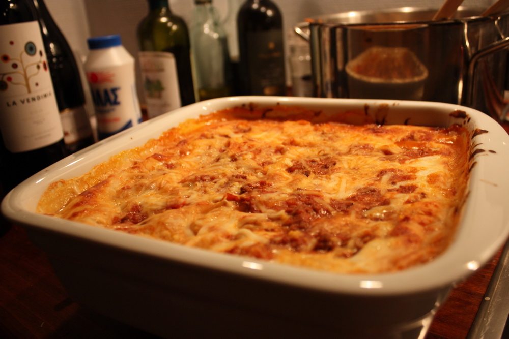 homemade Lasagne in valby 2010