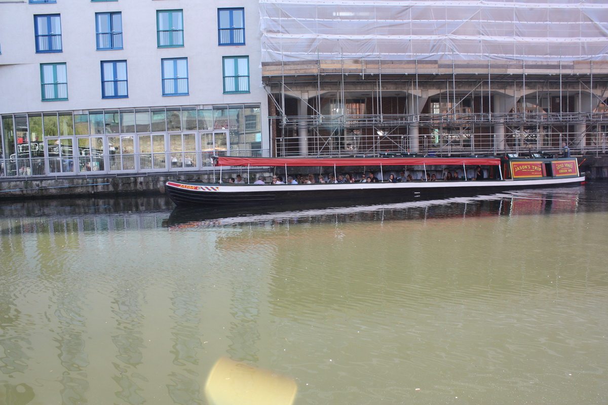 Boat ride in Camden Market