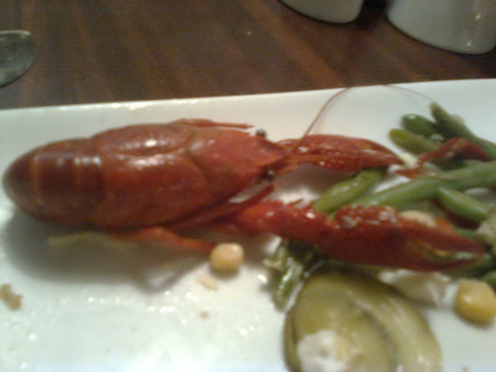 little crawfish on a plate 2010