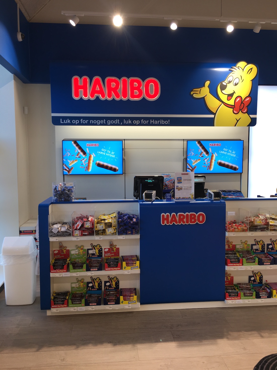 Haribo store in Ringsted january 2019