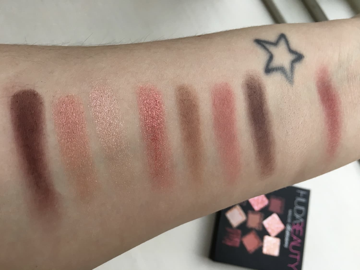 Huda beauty mauve palette swaps 2018