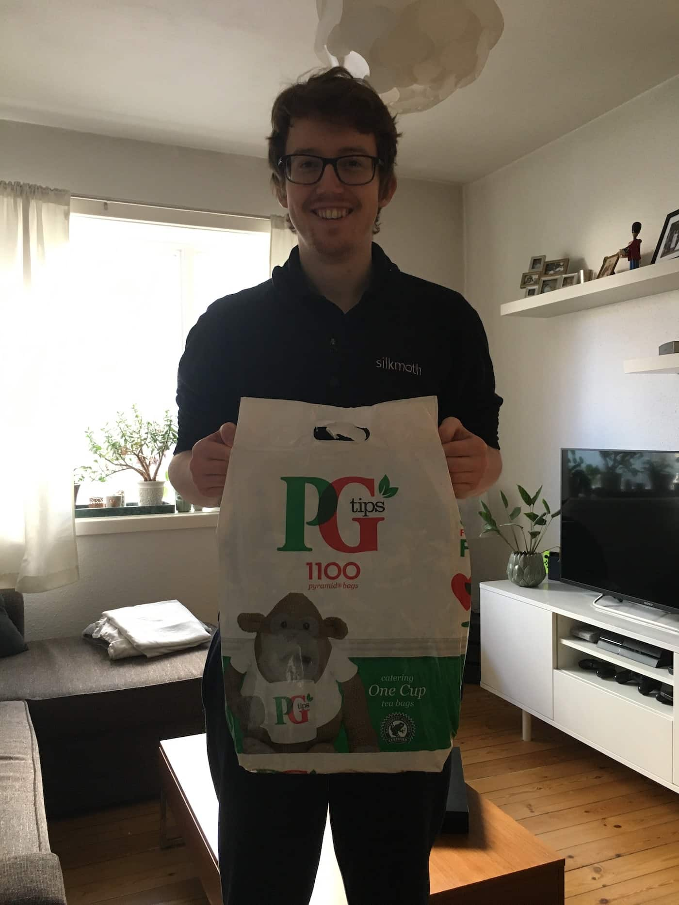 Huge bag of PG tea bags march 2020