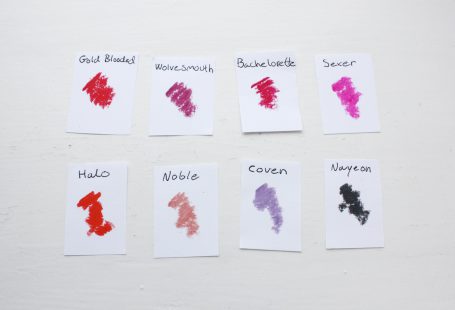 Kat Von D lipstick swatches