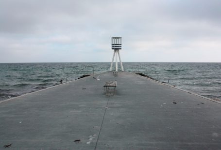 Bellevue strand fyrtårn kunst