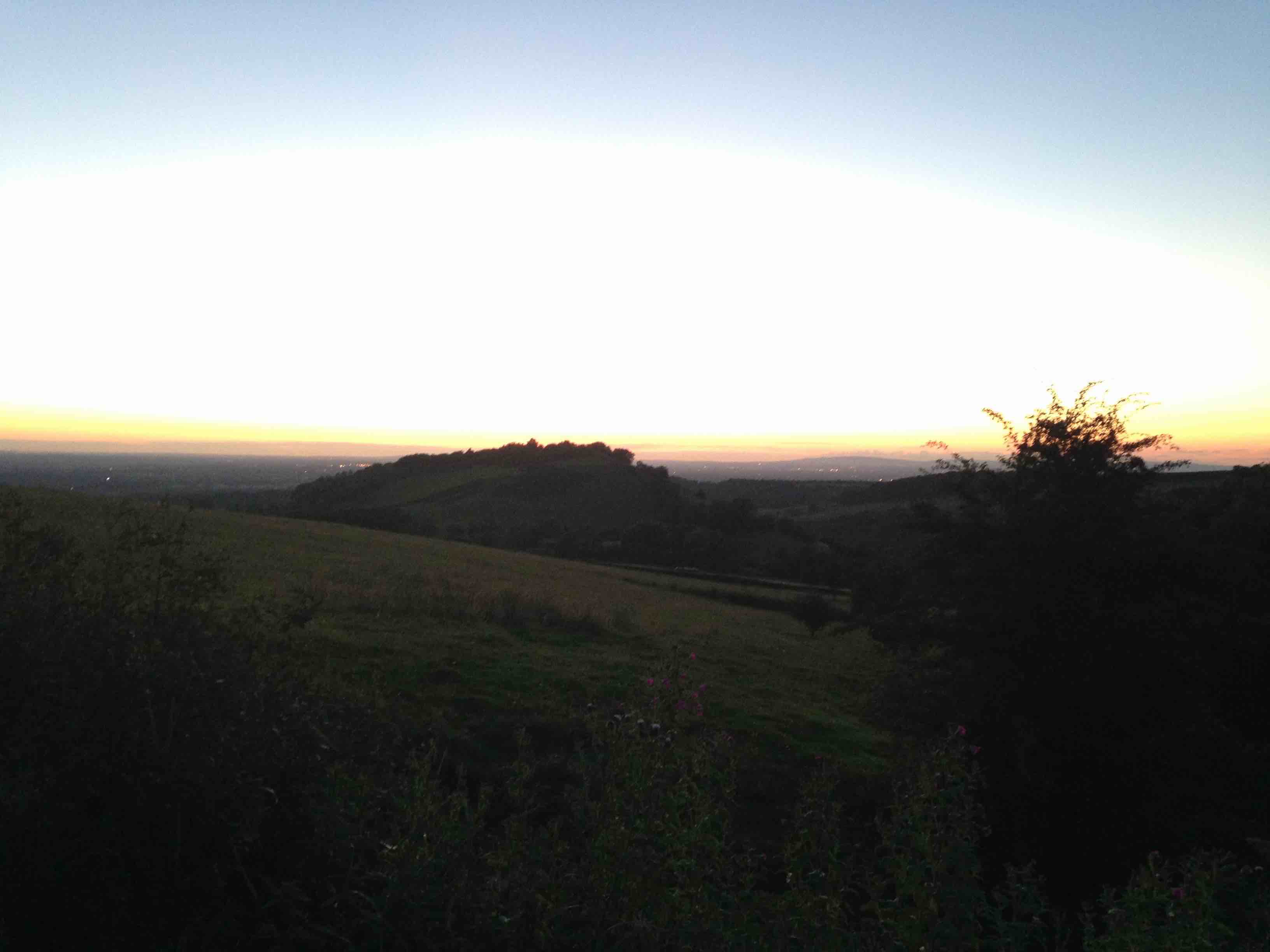 view of macclesfield and bollington uk