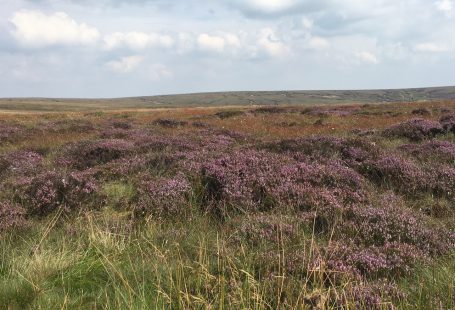 walking in the hills at snake pass england