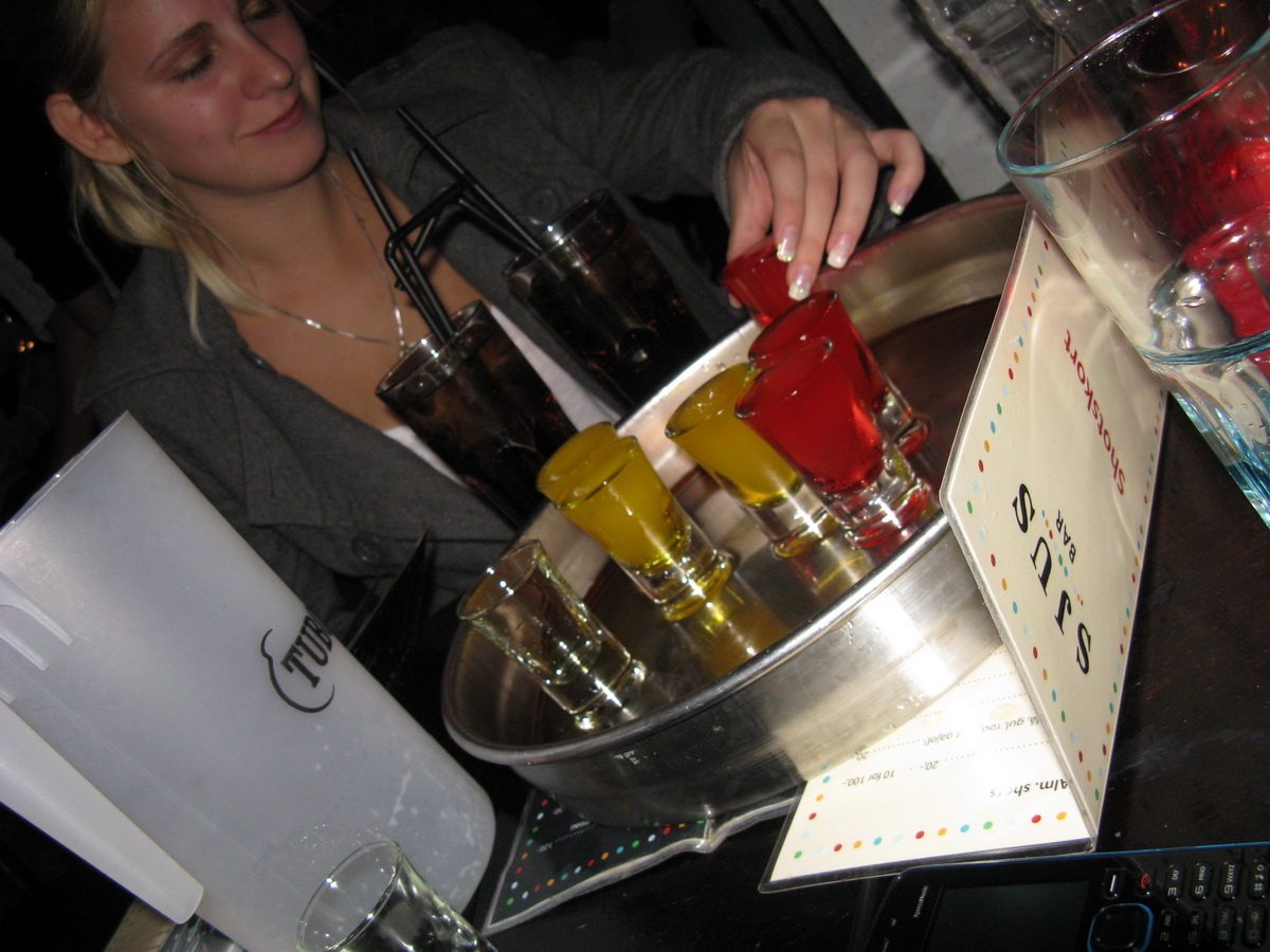 Laura and time for shots