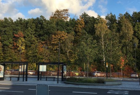 Holte station in winter 2016