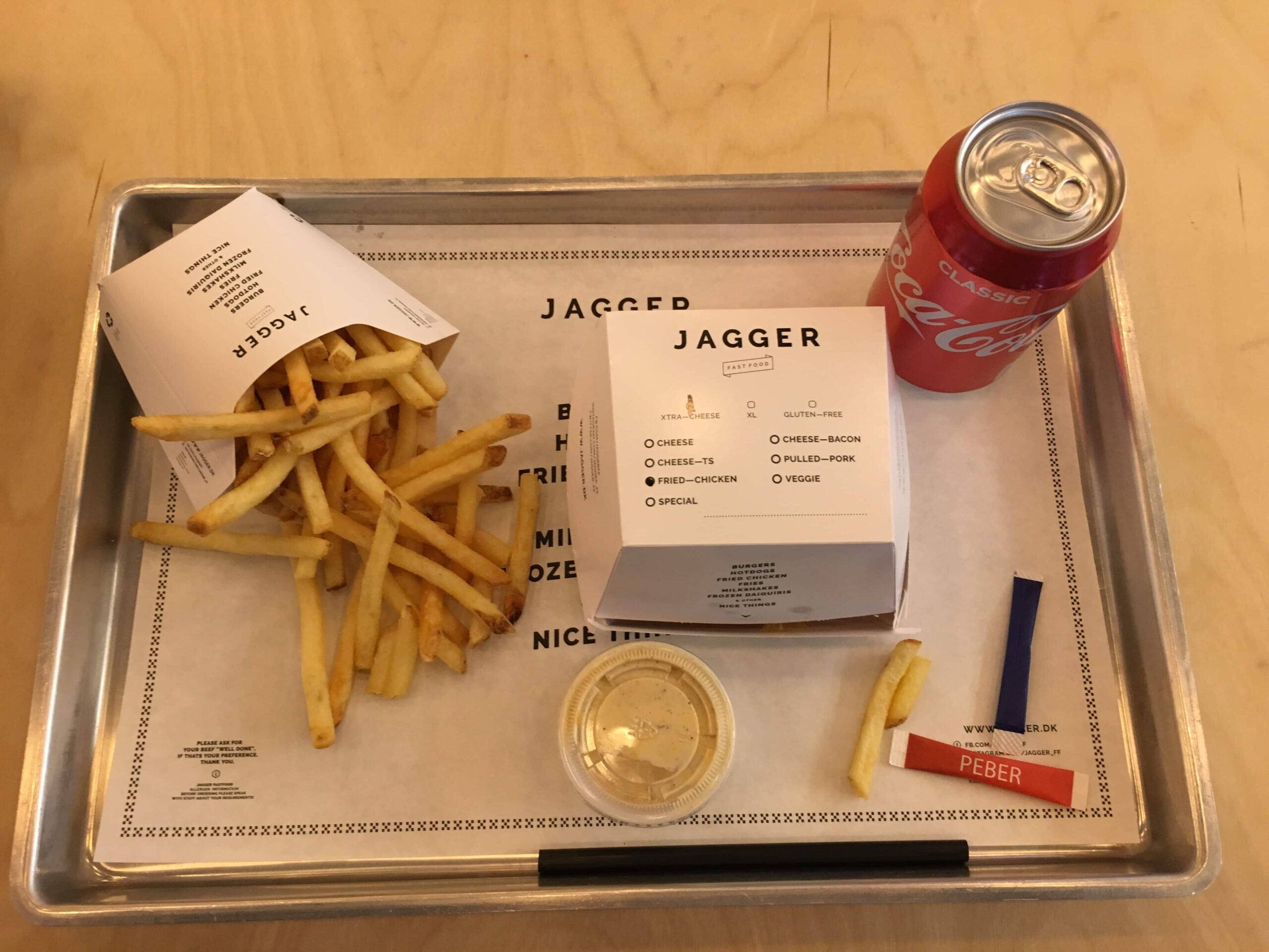 Jagger combo with jagger dip copenhagen 2018