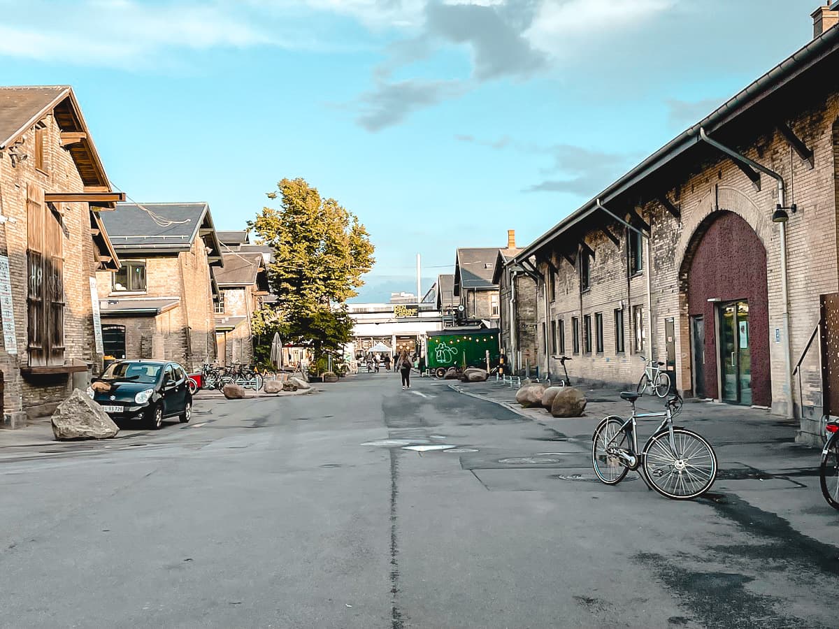 Kødbyen streets in copenhagen