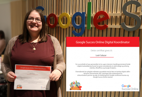 Leah Salazar Google Digital Coordinator certificate