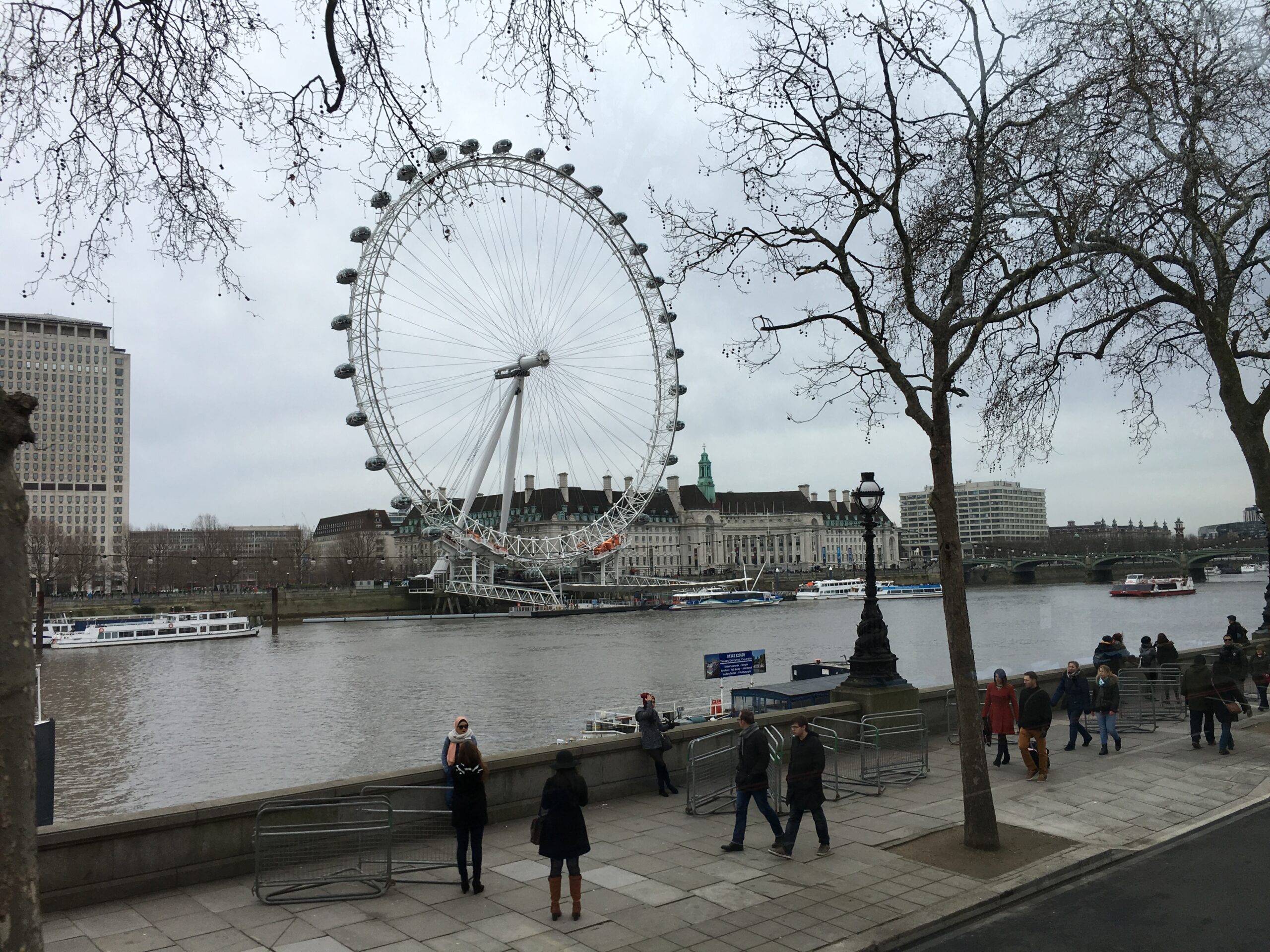 London eye new years day 2016