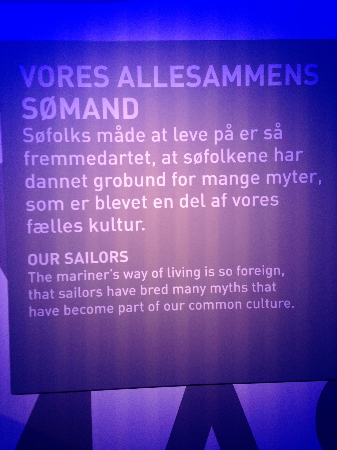 M:S Museet for Søfart about sailors helsingør 2015