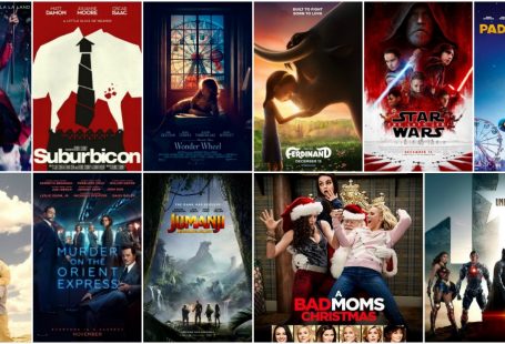 Movies in the cinema november december 2017