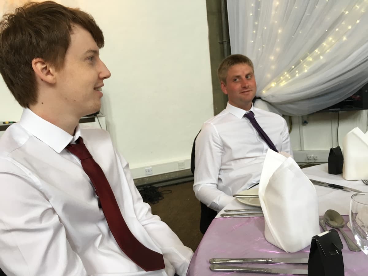 andy-taylor-and-matthew-ross-laughing-wedding