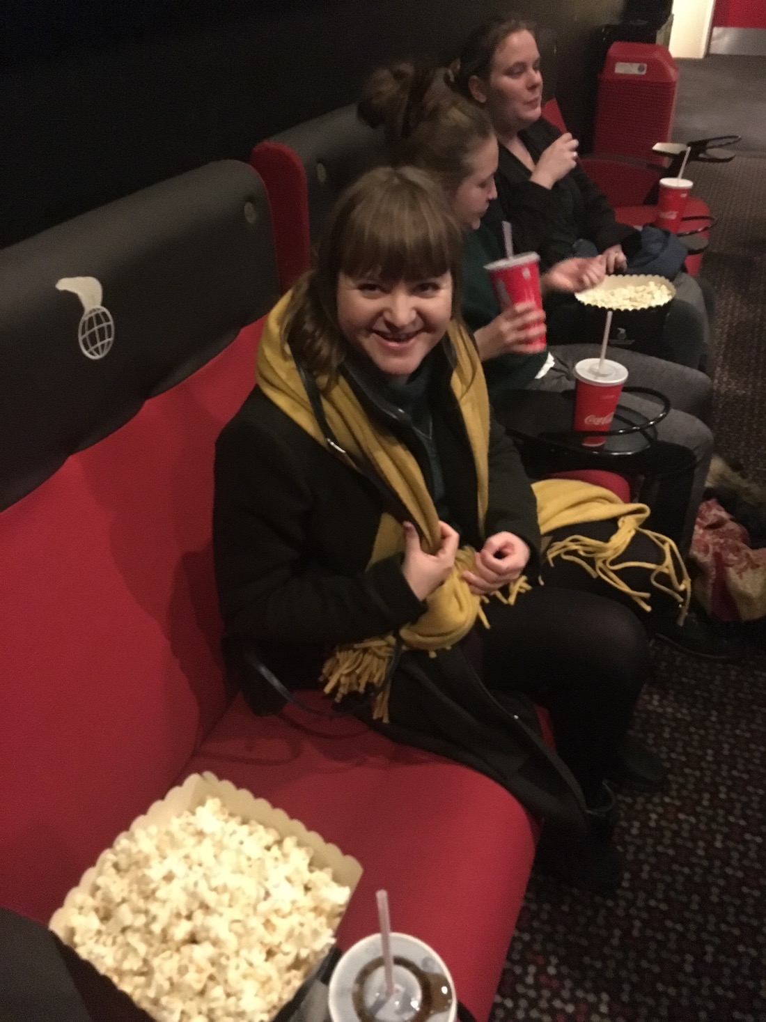 cinema with vanessa about to watch bohemian rhapsody