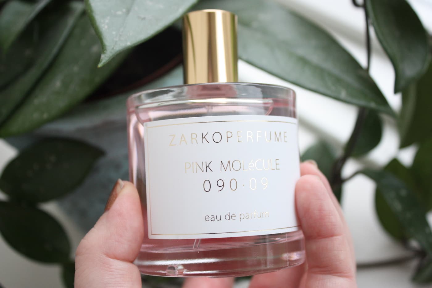 eau de parfum pink molecule zarko perfume bottle
