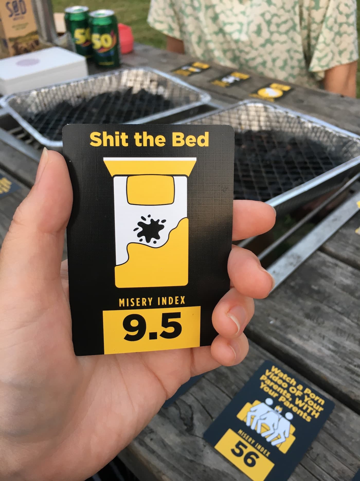 shit happens boardgame card 2021