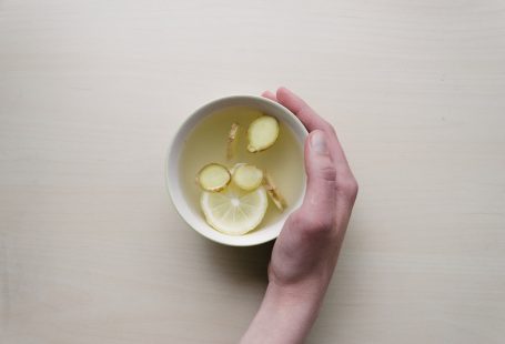 tea lemon ginger the flu