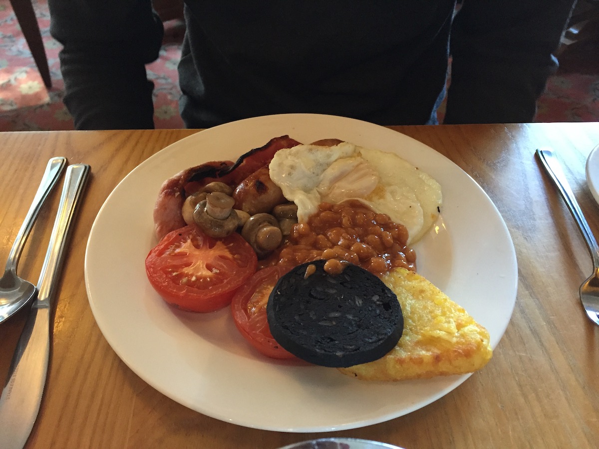 the buckerell lodge hotel exeter breakfast food uk