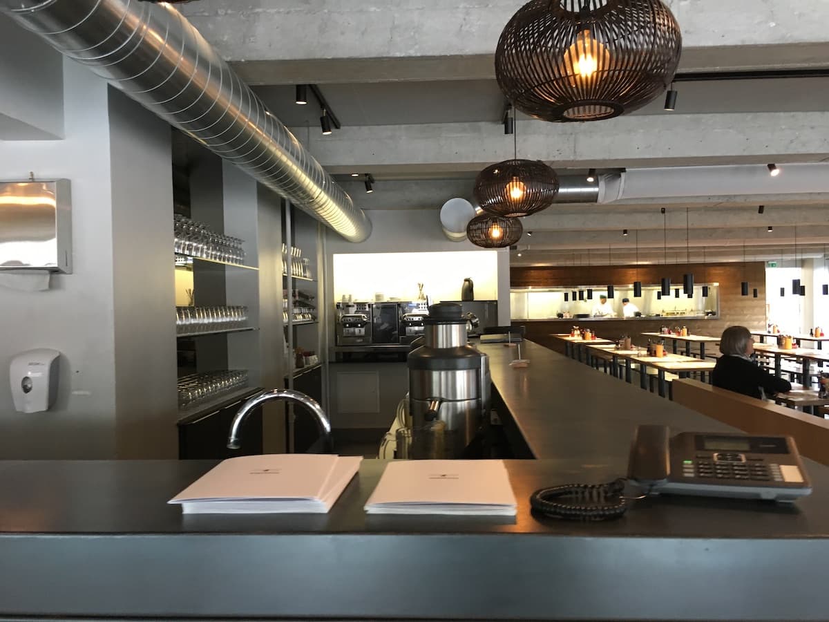 the drinks bar at Wagamama copenhagen frederiksberg 2017